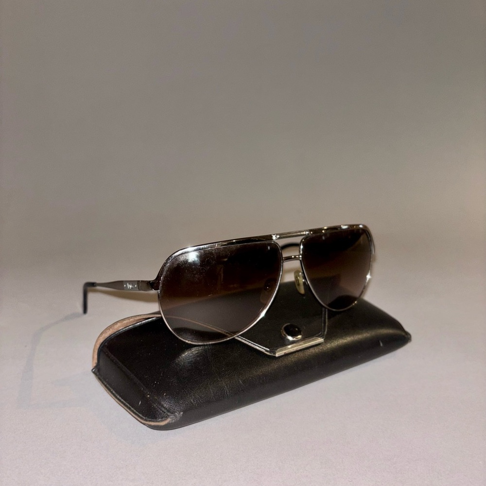 Dolce & Gabbana Silver and Black Sunglasses